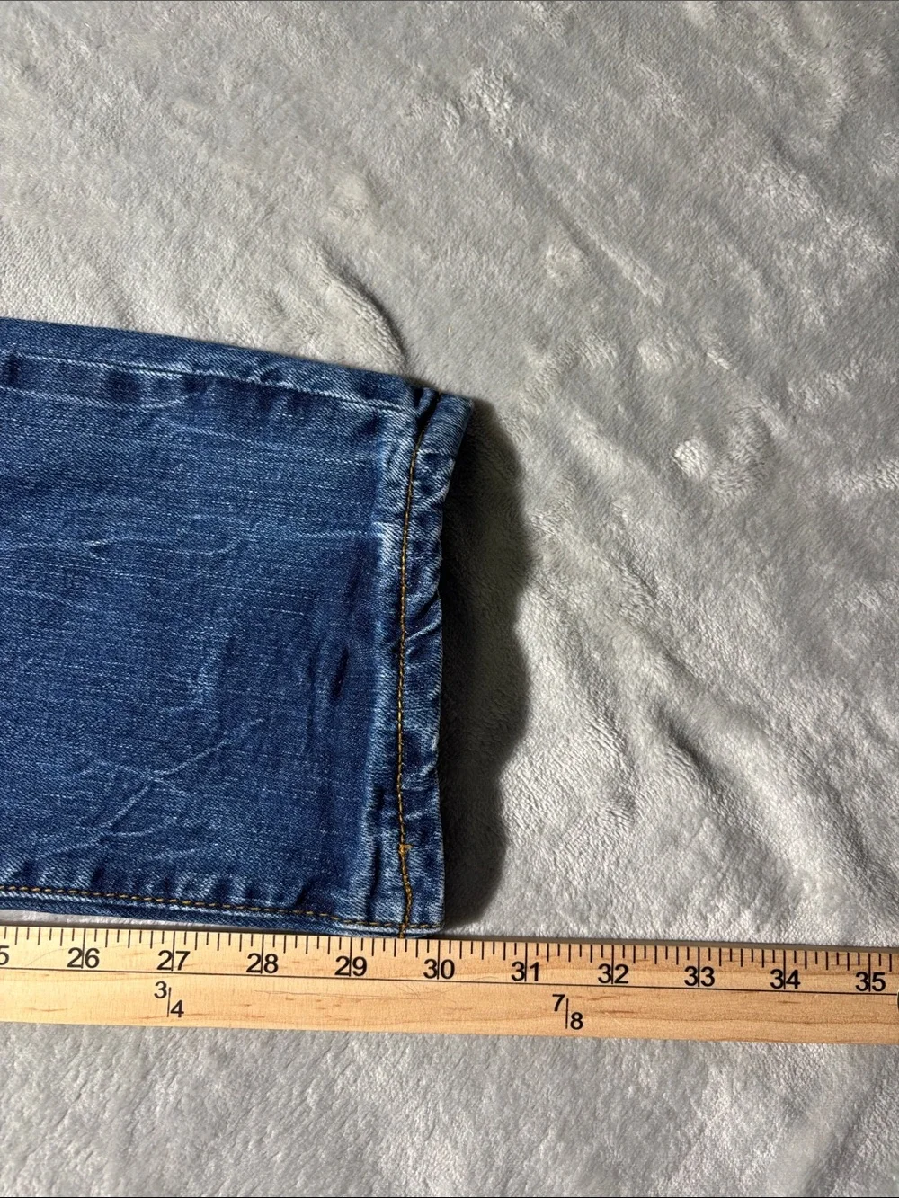 Aeropostale Men’s Skinny Jeans 31x32 Distressed Medium Wash Denim